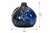 Deep Indigo Blue Octopus Ceramic Vase – Small