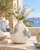 Handcrafted Sea Crab Ceramic Vase – Cream & Soft Blue