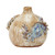 Handcrafted Sea Crab Ceramic Vase – Cream & Soft Blue