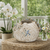 Handcrafted Sea Life Ceramic Vase – Cream & Soft Blue