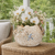 Handcrafted Sea Life Ceramic Vase – Cream & Soft Blue
