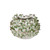 Handmade Thai White Barnacle Ceramic Vase – Small