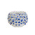Handmade Thai White Barnacle Ceramic Vase – Small