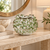 Handmade Thai White Barnacle Ceramic Vase – Small