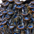 Handmade Thai Navy Blue Barnacle Ceramic Vase – Large
