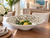 Handmade Thai White Barnacle Ceramic Bowl