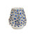 Hand Made Blue & White Coral Vase V176S