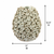Handmade 3D Floral Ceramic Vase