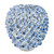 Mushroom Tidal Canopy Undersea Ceramic Vase – Blue & White