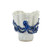 Handmade Thai blue octopus ceramic vase