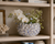 Medium Light Blue Ceramic Oyster Mushroom Vase V157MLB