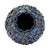 Bouquet De Fleurs Blue Ceramic Vase – Large