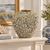 Bouquet De Fleurs Celadon Green Ceramic Vase – Large