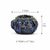 Petite Ocean Coral Ceramic Bowl Planter – Indigo Blue