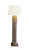 Teak Patch F Floor Lamp with Linen shade FL611