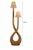 Infinity Handwoven Abaca Rope Floor Lamp – 60"