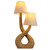 Infinity Handwoven Abaca Rope Table Lamp – 24" L183