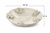 Handmade Thai White Floral Ceramic Bowl