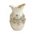 Extra Large Handmade Cream Octopus Ceramic Vase – 18" Tall