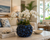 Deep Blue Sea Anemone Ceramic Vase