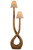 Handmade Infinity Floor Lamp