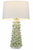 Original White & Green Coral Ceramic Lamp L461G