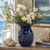 SMALL BLUE OCTOPUS VASE