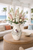 XTRA LARGE CREAM OCTOPUS VASE