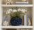 Deep Blue Sea Anemone Ceramic Vase 6"