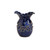 Small handmade Azure Reef octopus ceramic vase with sculpted tentacle detailing on a white background.