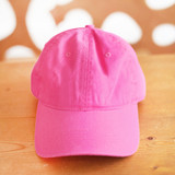 HandPicked Monogram Baseball Cap - Hot Pink