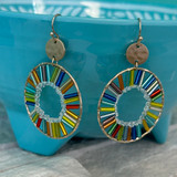 Multi Colored Earrings