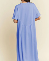 Soft A-line Midi Shift Dress