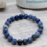 Copy of Faceted Sodalite Natural Stone Power Bracelet 