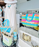 Tagua Turquoise & Ivory Statement Necklace