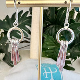 Artisan Sterling Dangle Links Earrings