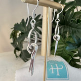 Artisan Sterling Dangle Links Earrings