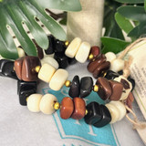 Zoraida Onyx Multi Bead Bracelet