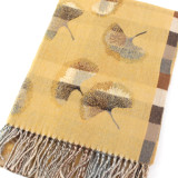 Chic Ginkgo Reversible Luxury Feel Scarf Chic Ginkgo Reversible Luxury Feel Scarf