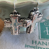 Bubble Tailored Cross Fashion Earrings