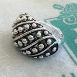 Designer Inspired Fashion Stretch Statement Ring