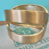 Gold Satin Fashion Bracelet