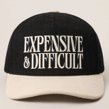 Black Expensive & Difficult Trucker Hat