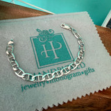 Gucci Link Marina Sterling Silver Chain Bracelet 