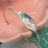 Monogram Baby Sterling Silver Cuff