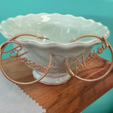 Blessed Gold Fashion Hoop Earrings