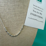You Are My Everything Morse Code Necklace
