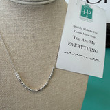 You Are My Everything Morse Code Necklace