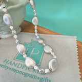 Silver Nugget Fashion Necklace