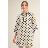 Polka Dot Woven Dress - Pre-order